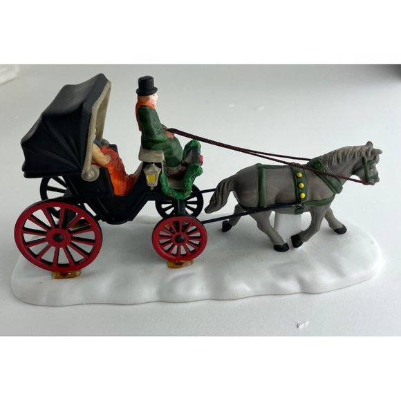 Christmas - DEPT. 56 - CENTRAL PARK CARRIAGE - Original Box - Picture 3 of 8